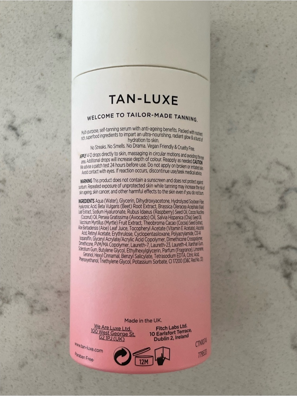 TAN-LUXE Super Glow Hyaluronic Self-Tan Serum - Picture 2 of 2